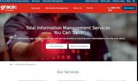 
							         Corporate Information Security Management Australia | Grace								  
							    
