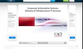 
							         Corporate Information Systems Delivery of Infrastructure IT Services ...								  
							    