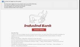 
							         Corporate Internet Login - Welcome to IndusInd ConnectOnline Portal ...								  
							    
