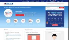 
							         Corporate Microsite - Cognizant Technology Solutions - HDFC Bank								  
							    