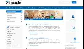 
							         Corporate Profile | Pinnacle Financial Partners								  
							    