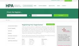 
							         Corporate Registration - HPA								  
							    
