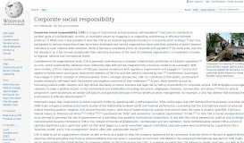 
							         Corporate social responsibility - Wikipedia								  
							    