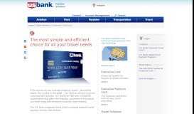 
							         Corporate Travel Card | Corporate Cards | Payment ... - US Bank								  
							    