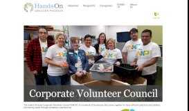
							         Corporate Volunteer Council - HandsOn Greater Phoenix								  
							    