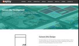 
							         Corporate website & career portal development | Eploy ATS								  
							    