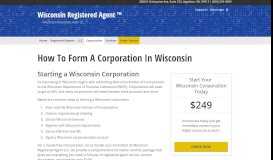 
							         Corporations in Wisconsin – Corporations in WI								  
							    