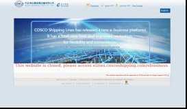 
							         COSCO SHIPPING Lines-Home								  
							    