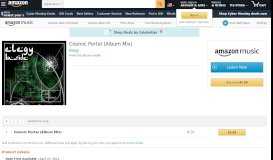 
							         Cosmic Portal (Album Mix) by Elegy on Amazon Music - Amazon.com								  
							    