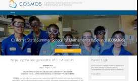 
							         COSMOS Parent Welcome | COSMOS Platform - UC Davis								  
							    