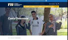 
							         Cost Structure Overview | Florida International University - Global FIU								  
							    