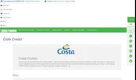 
							         Costa Cruises - Cruise Planners / Asheville Travel Agency								  
							    