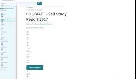 
							         COSTAATT - Self Study Report 2017 | Students | Higher Education								  
							    