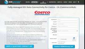 
							         Costco Canada (CommerceHub) Fully-managed EDI | B2BGateway								  
							    