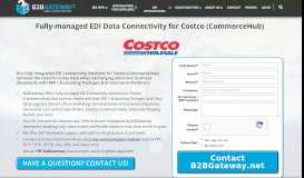 
							         Costco (CommerceHub) Fully-managed EDI | B2BGateway								  
							    
