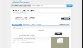 
							         costco.centah.com at Website Informer. Login. Visit Costco ...								  
							    