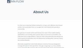 
							         Coud-Based Hotel Management Software | About Us | Inn-Flow								  
							    