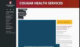 
							         Cougar Health Services | Washington State University								  
							    