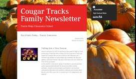 
							         Cougar Tracks Family Newsletter - Smore								  
							    