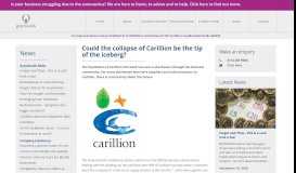 
							         Could the collapse of Carillion be the tip of the iceberg? - Graywoods								  
							    