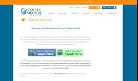 
							         Coulee Medical Center > Health Portal								  
							    