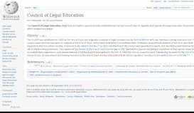 
							         Council of Legal Education - Wikipedia								  
							    