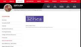 
							         Counseling / Aeries Student Portal - Santa Ana Unified School District								  
							    