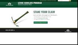 
							         Counselor Nomination Portal | Levine Scholars Program | UNC Charlotte								  
							    
