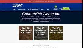 
							         Counterfeit Detection | NGC								  
							    