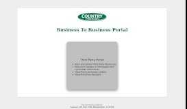 
							         COUNTRY Financial Business to Business Portal								  
							    