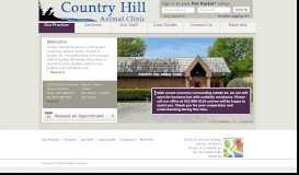 
							         Country Hill Animal Clinic | Veterinarian								  
							    