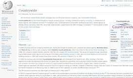 
							         Countrywide - Wikipedia								  
							    