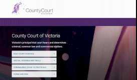 
							         County Court of Victoria								  
							    