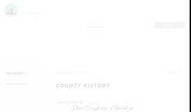 
							         County History - Darlington County								  
							    