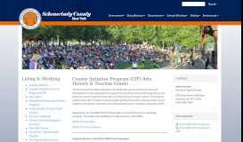 
							         County Initiative Grants Program (CIP) | Schenectady County								  
							    