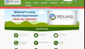 
							         County of Midland, Michigan > Home								  
							    