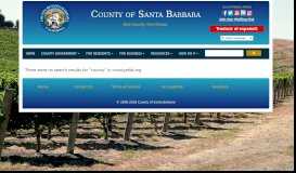 
							         County of Santa Barbara								  
							    