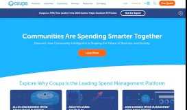 
							         Coupa Cloud Platform for Business Spend | Travel and Expense ...								  
							    