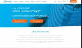 
							         Coupa Partner Connect Program | Spend Management Partner ...								  
							    