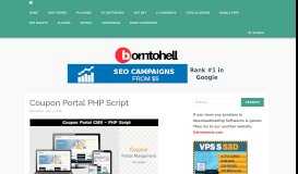 
							         Coupon Portal PHP Script – Borntohell								  
							    