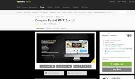 
							         Coupon Portal PHP Script by leopedia | CodeCanyon								  
							    