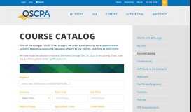 
							         Course Catalog | Oklahoma Society of CPAs								  
							    