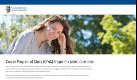 
							         Course Program of Study (CPoS) FAQ - Pellissippi State ...								  
							    