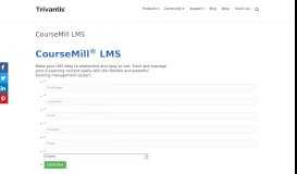 
							         CourseMill LMS - Trivantis								  
							    