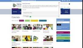 
							         Courses at Tresham | Tresham College								  
							    