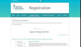 
							         Courses & Events - CESA Registration Centre								  
							    