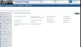 
							         Courses in this Department - Main View | Main Page ... - My Laboure								  
							    