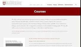 
							         Courses | UChicago Graham - University of Chicago Graham School								  
							    
