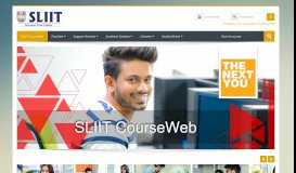 
							         CourseWeb | Sri Lanka Institute of Information Technology - SLIIT								  
							    