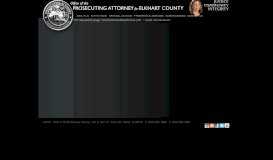 
							         Court Calendar Results - Elkhart County Prosecutor								  
							    